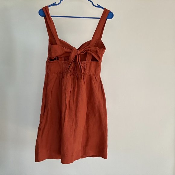 Maeve by Anthropologie Twist-Front Mini Dress Size Small - NWOT - Picture 5 of 5